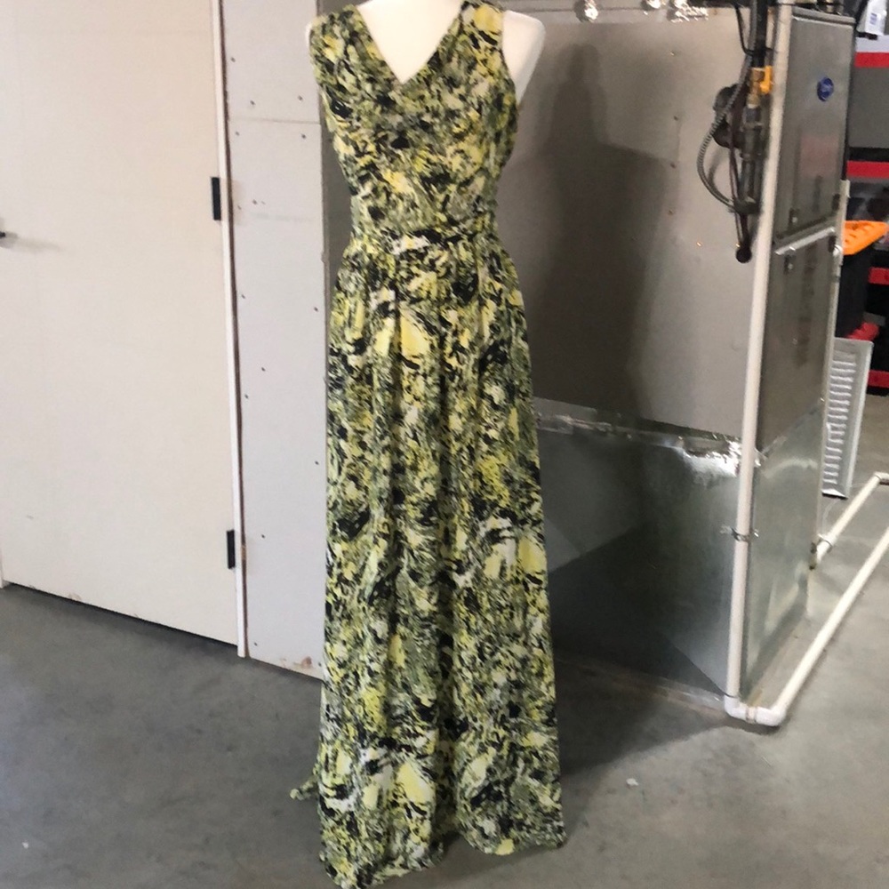 Andrew Marc floor length dress
